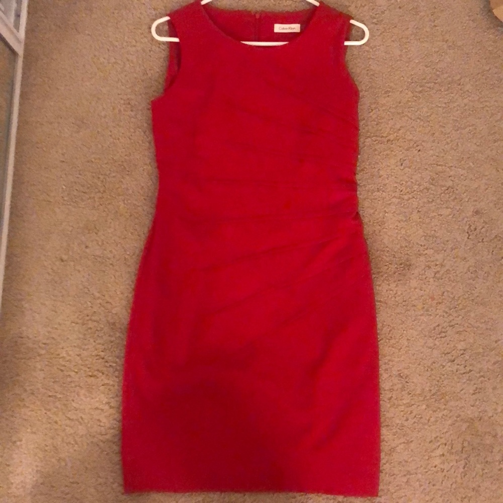 Calvin Klein sexy red dress ❤️